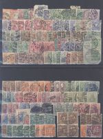 Dt. Reich, gestempelter Posten aus 1872-1922 auf 5 Steckkarten