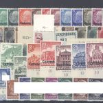 Dt. Bes. 2. WK, umfangreicher ** Posten auf 3 Steckkarten