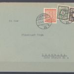 SBZ, Brief mit Michel Nummer 57b, 5 Pfg. Freimarke 1945 MiF, geprüft BPP