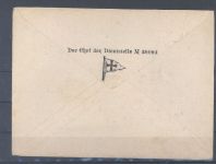 Dt. Feldpost 2. WK, FP Brief 1943 Chef Dienststelle der 3. U Boots Flotille