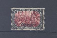 Deutsche Post China Mi.Nr. 27 III, 5 Mark 1901 gestempelt, geprüft BPP