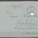 Dt. Feldpost 2. WK, Brief 1943 eines tschechischen Soldaten aus Paris