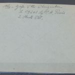 Dt. Feldpost 2. WK, Brief 1943 eines tschechischen Soldaten aus Paris