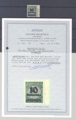 Dt. Reich Michel Nummer 336 A Wb, 10 Mrd. Freimarke 1923 **, FA BPP