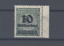 Dt. Reich Michel Nummer 336 A Wb, 10 Mrd. Freimarke 1923 **, FA BPP