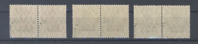 Dt. Reich Michel Nummer 105-06, Freimarken 1919 ** Paare, geprüft