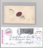 Dt. Kolonien / - Goldküste, Brief 1909 aus Quittah nach Togo