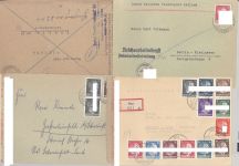 Dt. Bes. 2. WK Ostland, umfangreicher Belegeposten