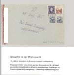 Dt. Feldpost 2. WK, Lazarett Brief 1943 an einen slowakischen Soldaten