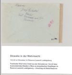 Dt. Feldpost 2. WK, Lazarett Brief 1943 an einen slowakischen Soldaten