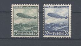 Dt. Reich Mi.Nr. 606-07, Zeppelin 1936 **