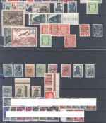 Dt. Bes. 2. WK, umfangreicher ** Posten auf 7 Steckkarten