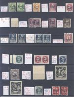 Dt. Reich, umfangreicher interessanter Spezialposten Posten aus 119-38