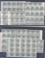 All. Bes. und Bizone, umfangreicher ** Posten auf 10 Steckkarten