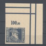 Bayern Michel Nummer 89 II, 5 Mark 1911 ** vom Eckrand, FA Kopie BPP