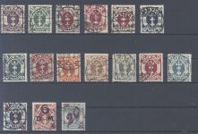 Danzig, gestempelter Posten aus 1922, geprüft Infla