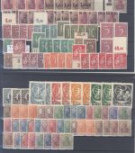 Dt. Reich, enormer */** Posten aus 1900-1923 auf 7 Steckkarten