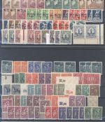 Dt. Reich, enormer */** Posten aus 1900-1923 auf 7 Steckkarten