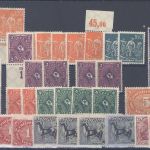 Dt. Reich, enormer */** Posten aus 1900-1923 auf 7 Steckkarten