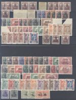 Dt. Abstimmungsgebiete, umfangreicher */** Posten auf 3 Steckkarten