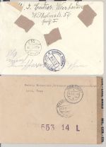 All. Bes., 6 Zensur R - Briefe aus 1946-47 als Posten