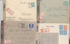 All. Bes., 6 Zensur R - Briefe aus 1946-47 als Posten