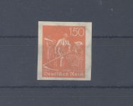 Dt. Reich Michel Nummer 189 U, 150 Pfg. ungezähnt **, signiert