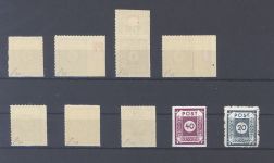 SBZ, **gestempelter Posten Postmeistertrennungen 42-50, einiges gp.