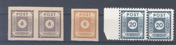 SBZ, kleiner ** Posten Besonderheiten, meist geprüft