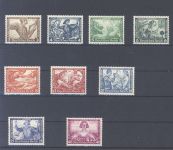 Dt. Reich Michel Nummer 499-507, Wagner 1933 **-*