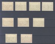 Dt. Reich Michel Nummer 499-507, Wagner 1933 **-*