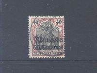 Deutsche Post Marokko Mi.Nr. 40, 40 Pfg. 1906 gestempelt, geprüft