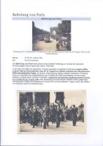 Dt. Feldpost 2. WK, ungebrauchte AK Karte zur Befreiung Paris 1944
