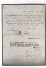 Dt. Lokalpost Mühlberg, Gebühr bezahlt R - Brief 1945 aus Mühlberg