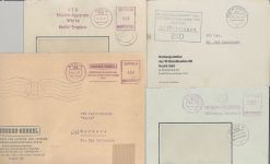 DDR Dienst, umfangreicher Posten mit auch 6 Briefen