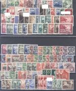 Dt. Reich, enormer gestempelter Posten auf 12 Steckkarten