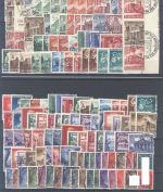 Dt. Reich, enormer gestempelter Posten auf 12 Steckkarten