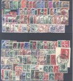 Dt. Reich, enormer gestempelter Posten auf 12 Steckkarten