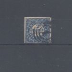 Dänemark Michel Nummer 2, 2 S. Rigsbank 1851 gestempelt, FA