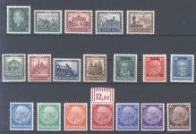 Dt. Reich, */** Posten besserer Sätze aus 1924-32 auf Steckkarte