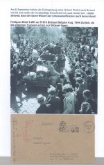 Dt. Feldpost 2. WK, Rückläufer Brief 1944 an FP L 51910 nach Brüssel