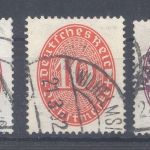 Dt. Reich Dienst, gestempelter Posten aus Michel 114-31, geprüft BPP