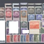 Dt. Bes. 2. WK, **/* Posten mit guten Werten auf 7 Steckkarten