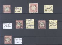 Dt. Reich, gestempelter Posten Brustschild Besonderheiten