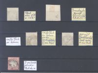 Dt. Reich, gestempelter Posten Brustschild Besonderheiten