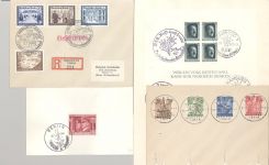 Dt. Reich, interessanter Belege Posten aus 1937-43