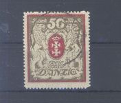 Danzig Mi.Nr. 100 Xb aus Freimarken 1922 gestempelt, geprüft BPP