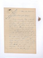Dt. Feldpost 2. WK, Brief 1944 Kampfgruppe Brückenkopf Baranow