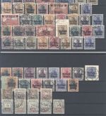 Dt. Bes. 2. WK, enormer Posten auf 10 Steckkarten