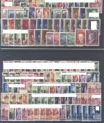 Dt. Bes. 2. WK, enormer Posten auf 10 Steckkarten